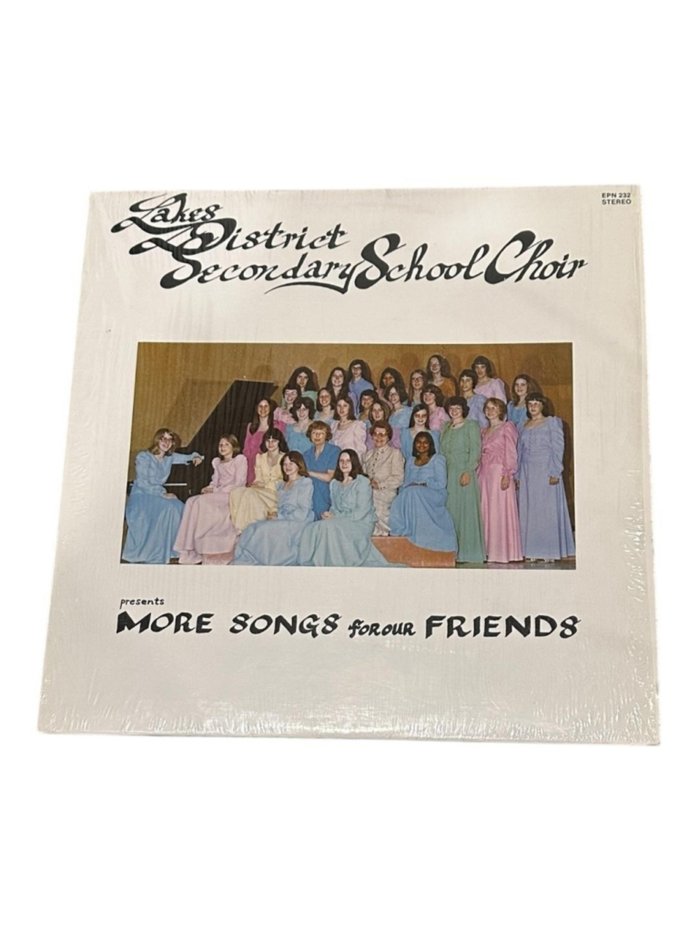 Vintage Lakes District Choir Vinyl LP More Songs For Our Friends Black Canada